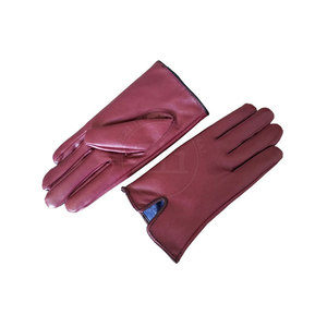 Gants d'habillage en cuir en vente entière pour l'hiver quotidien en plein air, décontracté et de voyage, style uni à usage général - Product Image 3