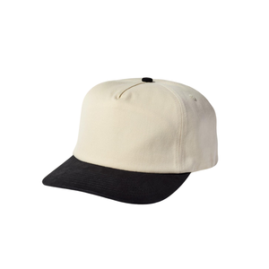 Wholesale 5 Panel <b>Flat</b> Brim <b>Cap</b> Unstructured 100% Cotton Comfortable Hat Construct Color Snapback <b>Cap</b> - Product Image 5