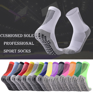 Custom Logo Ant-<b>slip</b> Athletic Socks Towel Cushioned Crew Non-<b>slip</b> Football Socks Soccer Sports Grip Sock - Product Image 6