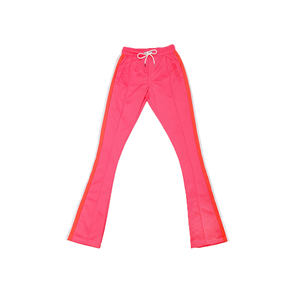 Pantalon de survêtement moulant en coton blanc pour homme, vêtement de course à pied, en polyester uni, avec logo personnalisé - Product Image 5