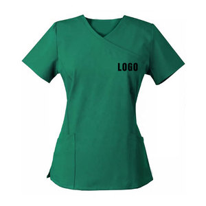 Uniforme médical de haute qualité gommages à manches courtes pour femmes vêtements d'hôpital uniformes médicaux femmes ensembles de gommage - Product Image 2