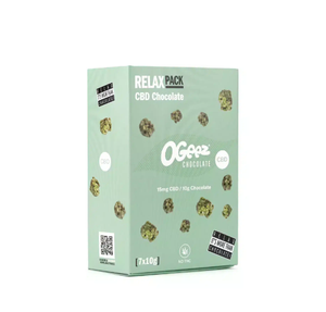 Flores de Chocolate – PAQUETE RELAJANTE – 7x10g – Chocolate OGeez - Product Image 1