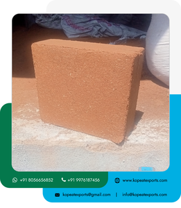 Bloque de turba de coco lavado de 5kg al por mayor, ideal para sistemas hidropónicos con embalaje desnudo conveniente, bloques de turba de coco lavados de primera calidad de 5kg - Product Image 2