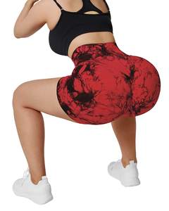 Short de yoga d'entraînement personnalisé sans couture pour femmes, taille haute, design scrunch, pour gym, sport et fitness - Product Image 4