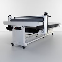 Machine à plastifier à plat pneumatique LF1732-B4, format 5,24 x 9,84 pieds, avec applicateur de table – Offre Spéciale