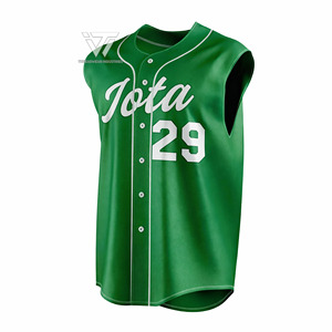 Griego Iota Phi Lambda Sorority ropa lista para enviar bordado sin mangas béisbol Jersey Softball chaleco - Product Image 1
