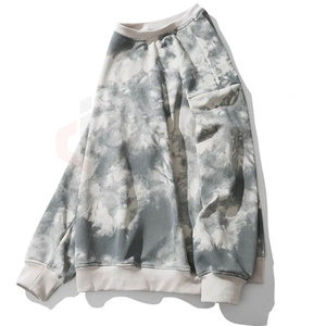 เสื้อสเวตเตอร์ผ้าฟลีซสำหรับผู้ชายเสื้อสวมหัวคอกลมมีฮู้ดขนาดพิเศษสำหรับฤดูหนาวออกแบบโลโก้ได้ตามต้องการ - Product Image 6