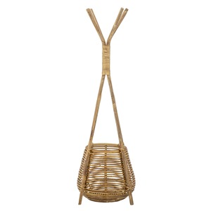 Nuevo diseño de ratán árbol perchero elegante hogar ropa estantes de almacenamiento para la entrada del pasillo - Product Image 2