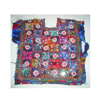 Patchs brodés faits main en coton tendance à coudre pour déguisements d'Halloween féminins, motif tribal patchwork Artland