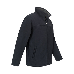 Chaqueta de Forro Polar Cálida e Impermeable para Invierno, Uniforme de Empresa 2026, Manga Larga, Cierre Completo, Personalizable para Hombre - Product Image 2