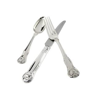 Top Vente À La Main Décoratif Royal Argent Fini Brillant Poli Forgé À La Main Couverts Couverts Ensemble pour La Cuisine À Domicile - Product Image 1