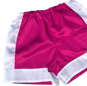 Nouveauté Shorts de boxe personnalisés avec logo de couleur Vestes uniformes en polyester/satin Matériel confortable et durable Unisexe - Product Image 5