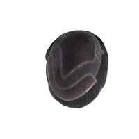 Perruque en cheveux humains vierges Remy indiens, ondulation naturelle, trame simple, extension capillaire pour prothèse capillaire Lace Taz