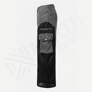 Pantalones Vaqueros de Mezclilla para Hombre 2025, Pantalones Ajustados, Vaqueros Ajustados para Hombre, Venta al por Mayor de Fábrica, Transpirables, Rectos, Servicio OEM - Product Image 3