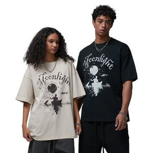 T-shirts unisexes en jersey de fibre de bambou 260 g/m², écologiques, grande taille, personnalisables avec logo brodé, séchage rapide, ODM OEM - Product Image 1