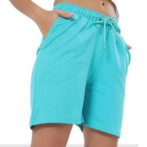 Short taille haute pour femme fabriqué en usine de la meilleure qualité en coton léger avec caractéristique respirante Vente en ligne - Product Image 1