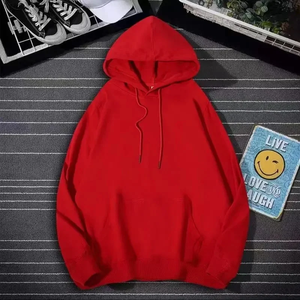 Nueva Sudadera con capucha de peso pesado, sudadera informal de manga larga para hombre, sudadera de Color sólido holgada que combina con todo a la moda para Otoño e Invierno - Product Image 2