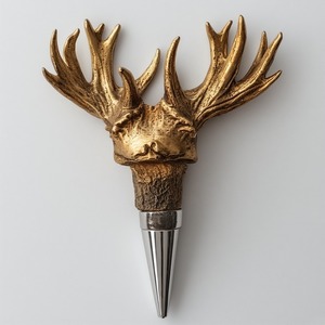 จุกขวดไวน์โลหะโลหะนิกเกิลสีเงินแบบกำหนดเองซึ่งออกแบบมาเพื่อให้ไวน์สดใหม่ - Product Image 1