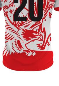 T-shirt à manches courtes pour homme en tissu tricoté respirant et ample, imprimé personnalisé, de haute qualité, 100% polyester, style sportif - Product Image 6