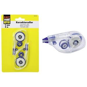 Juego de 2 Rodillos Correctores Easy Work, 12 Unidades Cada Uno - Cinta Correctora Premium - Product Image 1