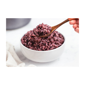 Arroz morado tailandés de bienestar, ideal para ensaladas, salteados y tazones de grano - Product Image 1