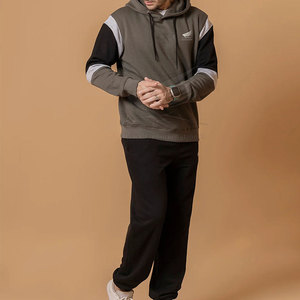 Survêtement décontracté à capuche pour homme, fabriqué sur mesure, best-seller, hiver, uni, écologique, respirant, léger, 100% coton, nouvelle arrivée - Product Image 4