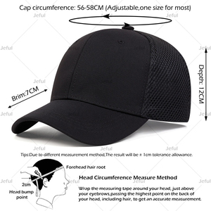 Venta al por mayor de alta calidad en blanco curvado Bill Flex ajustado gorra de camionero logotipo personalizado 3D bordado malla Snapback gorras de béisbol - Product Image 3