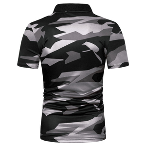 Último diseño Nueva llegada Hombres Sublimación Polo Camisas suave de secado rápido ligero Polo para hombres con tamaño de color personalizado - Product Image 6