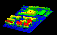 Scanner LiDAR 3D pour cartographie de drones GEOSUN GS-130X, garantie 1 an, pour la construction, la foresterie et la cartographie de couloirs