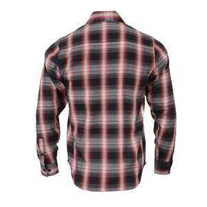 Chemise en flanelle à carreaux pour homme personnalisée, 100% coton, décontractée, manches longues, boutonnée, streetwear, surdimensionnée, logo personnalisé, design automne - Product Image 2