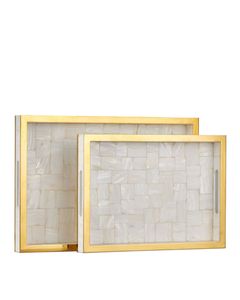 Bandeja de Nácar Natural con Superficie Pulida y Diseño Artístico, Perfecta para Decorar la Sala de Estar y la Cocina - Product Image 1