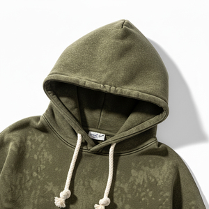 Sudaderas con Capucha Personalizadas de Invierno, Sólidas, de 380g, de Poliéster/Algodón, Transpirables, de Secado Rápido, con Bolsillo, para Hombre - Product Image 4