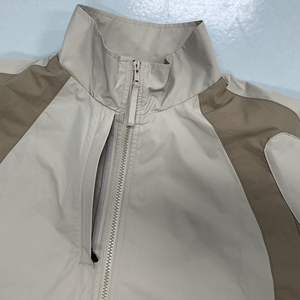 เสื้อกันลมผ้าไนลอนกันลมสำหรับผู้ชายชุดวอร์มปักลายเฮฟวีเวตมีซิปชุดเสื้อแจ็คเก็ตกางเกงวิ่งจ็อกเกอร์ออกแบบได้ตามต้องการ - Product Image 3