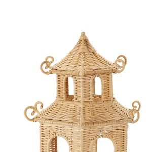Farol de ratán natural hecho a mano para decoración del hogar, farol de ratán para mesa, hecho en Vietnam - Product Image 3
