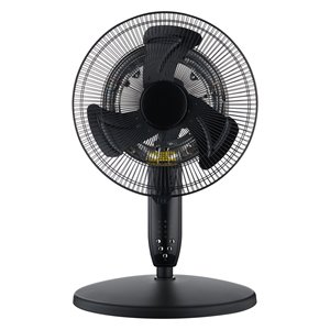 VE1625 Calentador Infrarrojo Negro 2 en 1 de 2000W, Calentador Eléctrico Independiente de Plástico con Cristal de Carbono 1 - Product Image 4