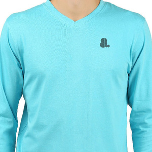 Light Weight <b>Men</b> Long Sleeve <b>V</b> <b>Neck</b> Cotton <b>T</b> <b>Shirt</b> <b>V</b> <b>Neck</b> <b>T</b> <b>Shirt</b> Custom Logo <b>Men</b> Long Sleeve <b>V</b> <b>Neck</b> Tee - Product Image 6
