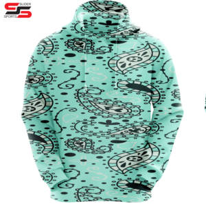 OEM Sublimated Performance Moisture Wicking <b>Fishing</b> Shirts Quick Dry Lightweight Polyester Hoodie with UV Protection and Pocket - Product Image 5