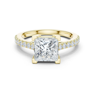 10K Crystal Butterfly <b>Ring</b> <b>Adjustable</b> <b>Size</b> - Product Image 4