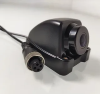 Système de caméra de recul avec radar latéral haute définition 1080P | Kit DVR mobile AHD 4 canaux étanche IP69K pour camion, bus, autocar