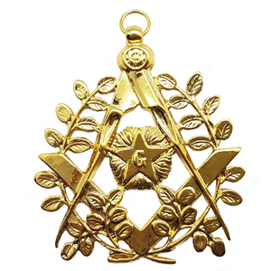 2025 MAÇONNIQUE REGALIA GILT BIJOU POUR SCOTTISH MASTER SASH - Product Image 1