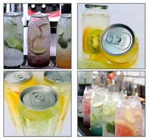 Vente en gros Boîte transparente vide personnalisée de 250 ml 350 ml 500 ml 650 ml pour animaux de compagnie Boîte en plastique pour boissons gazeuses au café - Product Image 5