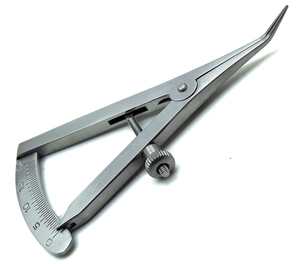 Medidores de corona de ortodoncia dental de acero inoxidable Iwanson personalizados, instrumentos quirúrgicos manuales ergonómicos de alta calidad - Product Image 4