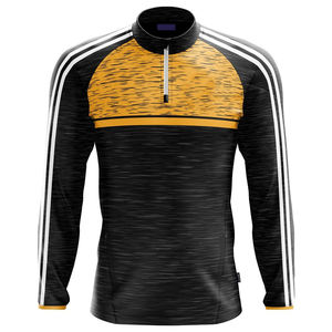 Gaa Gaelic Hurling 1/4 Half Zip Tops All Sizes Ireland <b>Jerseys</b> High Quality Gaa Half ZipLong Sleeve Gaa Half Zip TopsCustom Logo - Product Image 4
