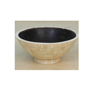 Trending Design Bone Inlay bol à chocolat de haute qualité accessoires cadeaux de la plus grande qualité bol de service en vrac quantité - Product Image 1