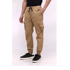 Pantalones Cargo Jogger de Lona de Cintura Alta para Hombre, Diseño Nuevo, Pantalones Deportivos Casuales Resistentes con Bolsillos - Product Image 3