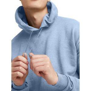 Sudadera con capucha de poliéster con bloque de color blanco M para hombre: ropa de calle diaria, ropa informal y activa asequible para hombres - Product Image 3