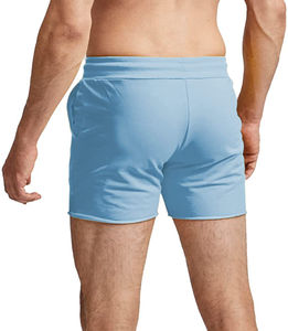 Short de gymnastique décontracté 2 en 1 pour hommes, short de course ajusté à compression en polyester à séchage rapide pour l'extérieur - Product Image 2