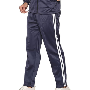 Chándal de poliéster para hombre en color sólido con logotipo personalizado de la mejor calidad y respetuoso con el medio ambiente para el invierno en MOQ bajo - Product Image 4