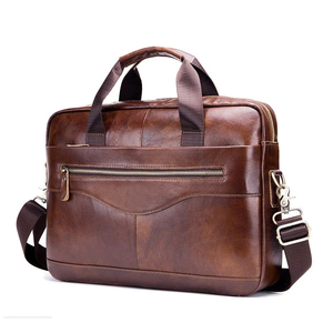 Top Brand <b>Men's</b> Handbag 100% Cowhide <b>Shoulder</b> <b>Bag</b> Large Capacity High Quality Crossbody <b>Bag</b> 2024 Hot Selling Travel Briefcase - Product Image 5