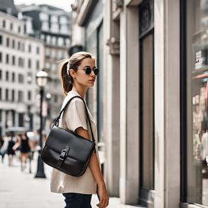 2025 última moda patrón sólido cuero genuino bolsos de mano para mujer bolsos de hombro cruzados con cierre de cremallera mejor precio - Product Image 6